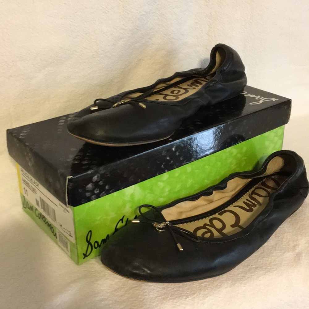 Sam Edelman Black Loafers